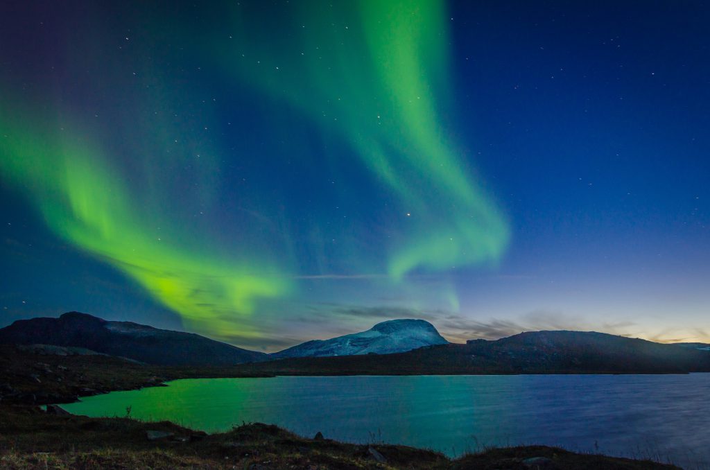 Abisko Nationalpark Polarlicht