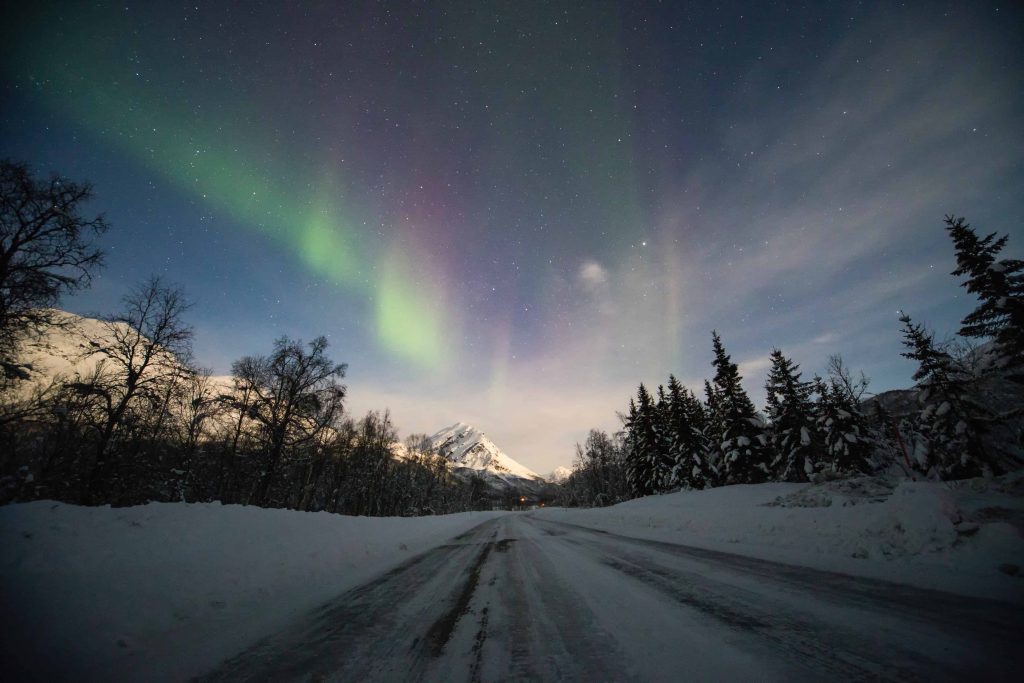 Polarlichter in Norwegen