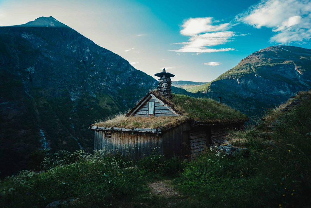 Bergbauernhof Skagefla Geirangerfjord