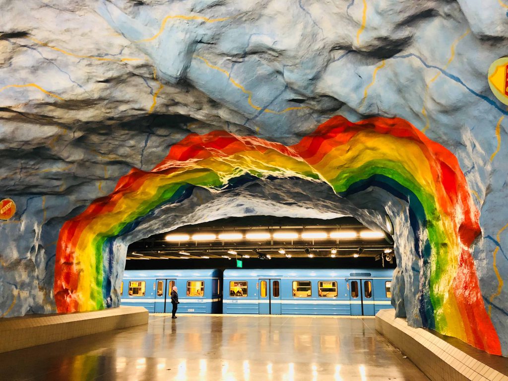 U-Bahn Station Stockholm